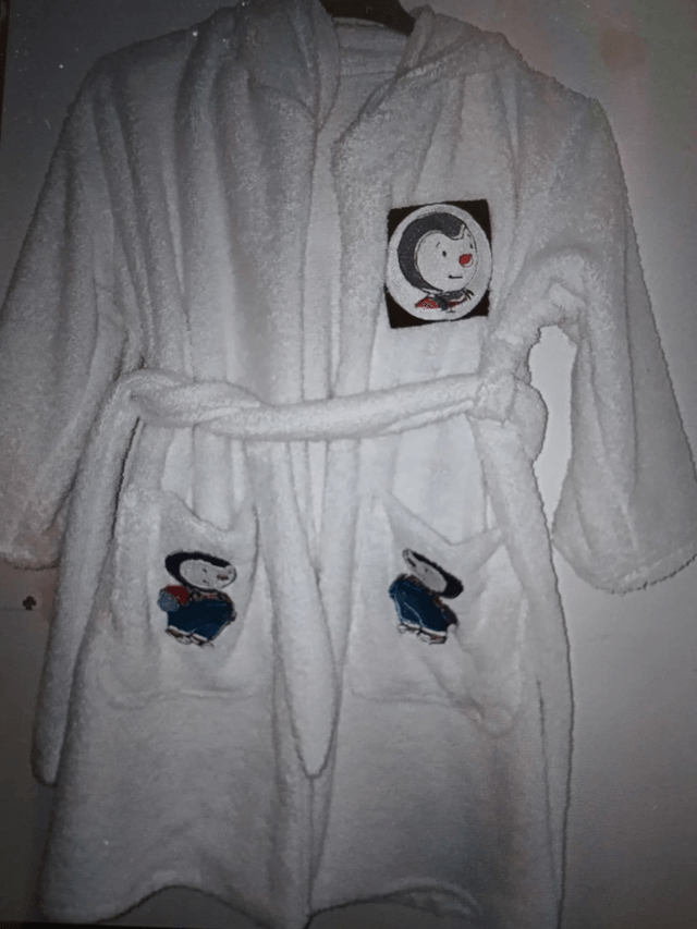 PEIGNOIR PERSONNALISE