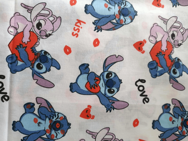 TOUR DE COU ENFANT STITCH REVERSIBLE