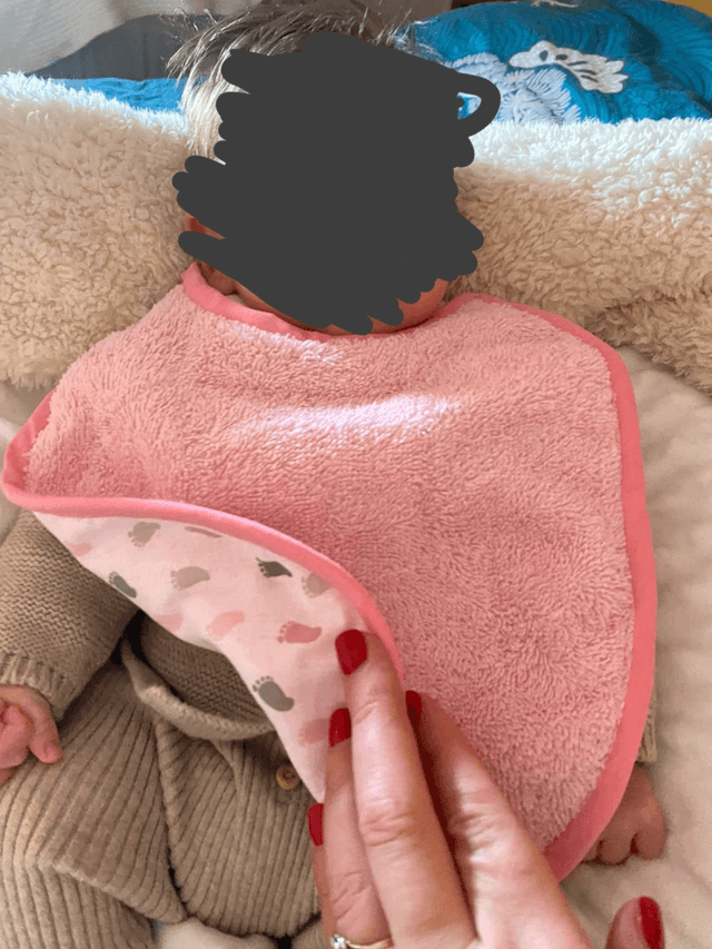 BAVOIR REVERSIBLE BRODER FOIS 2